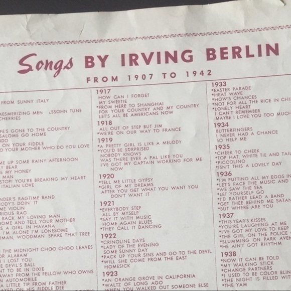 Piano Sheet music Vintage Piano Music Sheets 7 Total - Picture 11 of 14